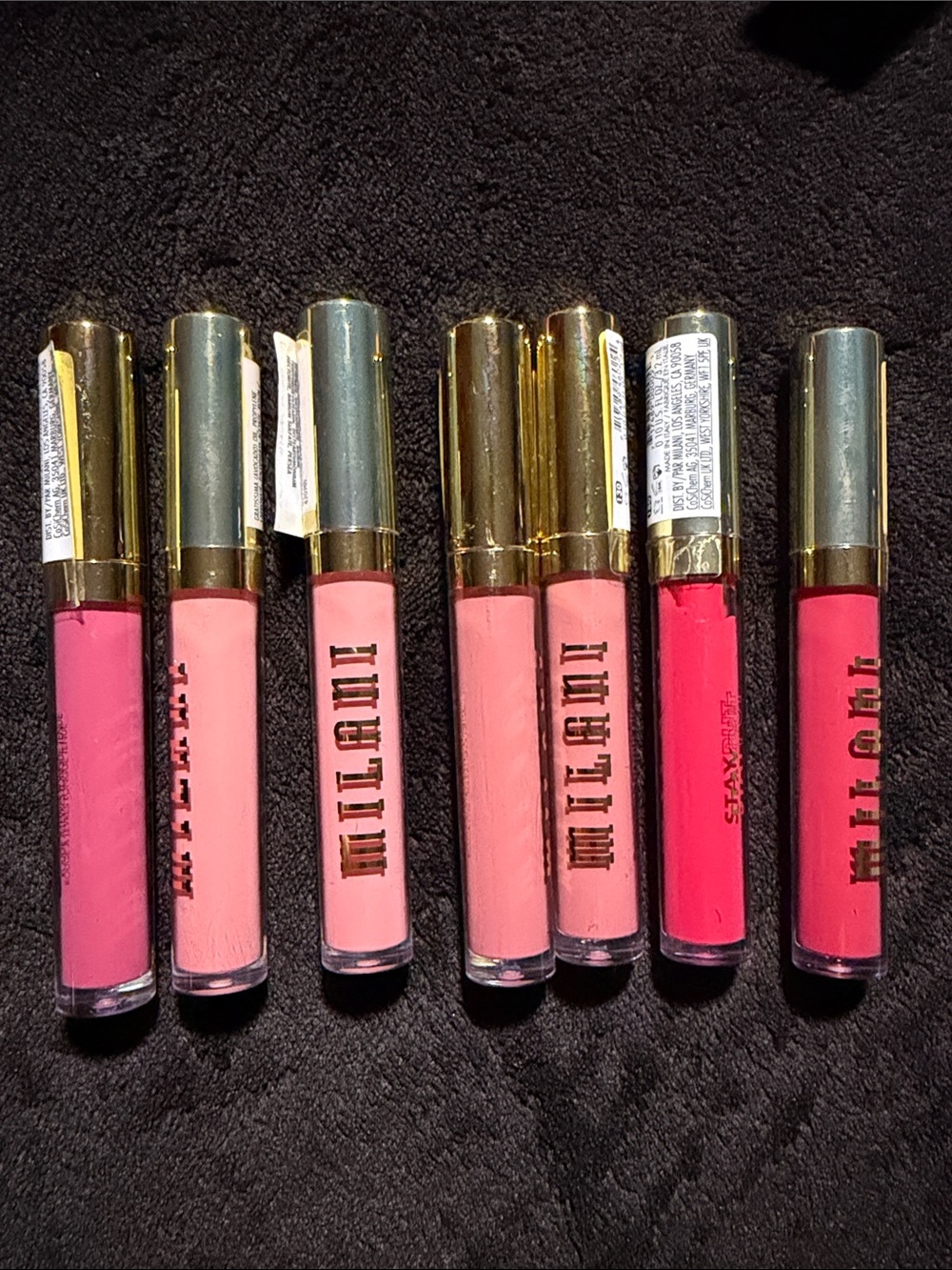Milani Liquid Lipstick Set in Pink and Coral Pink Shades